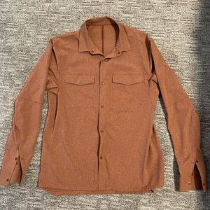 LULU LEMON long sleeve button up. Size large. Great condition.